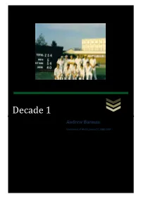 Decade 1 Andrew Burman
