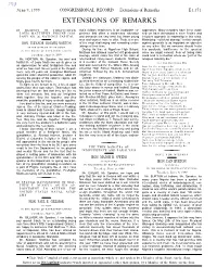 Extensions of Remarks E1171 EXTENSIONS of REMARKS