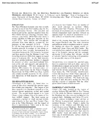MERIDIANI, and CANDOR. W. M. Calvin1, A. Fallacaro1 and A