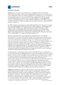 Methods S1. for PCR, Othv1-Specific PCR Primers Were Designed