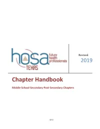 Chapter Handbook