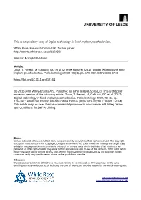 Digital Technology in Fixed Implant Prosthodontics