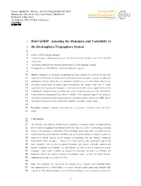 Dynvarmip: Assessing the Dynamics and Variability of the Stratosphere