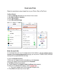 Gmail for Devices.Docx