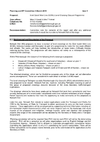 Level Crossing Closure Programme Case Office
