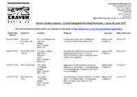 List of Delegated Planning Decisions – up to 26 June 2017