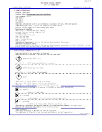 Safety Data Sheet Acc