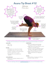 Asana Tip Sheet 12