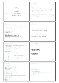 C and C++ JNI and STL