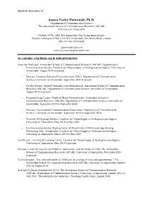 Curriculum Vitae