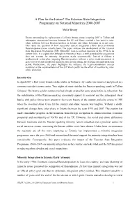 Journal on Ethnopolitics and Minority Issues in Europe 2/2008