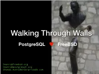 Postgresql Freebsd 12 12 PROC PDEATHSIG CTL