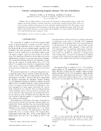 Toward a Self-Generating Magnetic Dynamo: the Role of Turbulence