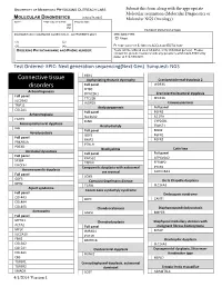Connective Tissue Disorders