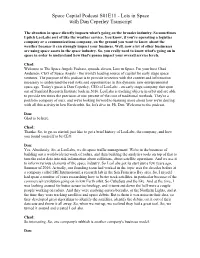 Lots in Space with Dan Ceperley Transcript