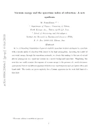 Arxiv:0904.2904V3 [Gr-Qc] 6 Oct 2010 Absit H Eut R Ie Xlctyfracsmrap Casimir a for Explicitly Hole