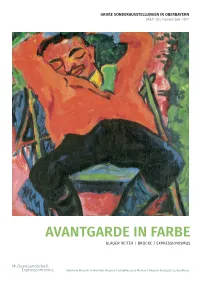 Avantgarde in Farbe Blauer Reiter / Brücke / Expressionismus