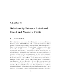 Chapter 8 Relationship Between Rotational Speed and Magnetic
