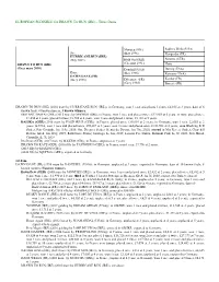 EUROPEAN PEDIGREE for DRAWN to RUN (IRE) - Three Dams