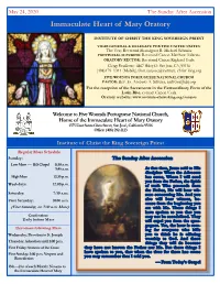 Immaculate Heart of Mary Oratory