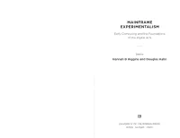 Mainframe Experimentalism