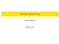 Multiple Dispatching