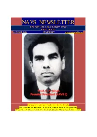 OCTOBER 2020 NAVS Newsletter New Microsoft Office Word Document