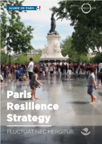 Paris Resilience Strategy