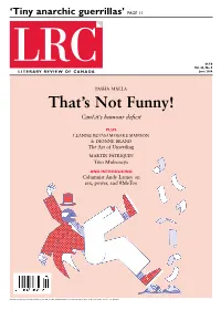 That's Not Funny!