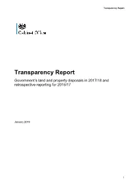 Transparency Report