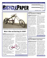 Bicycle Paper Winter 2004 FEATURE