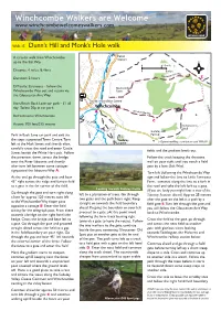 Dunn's Hill and Monk's Hole