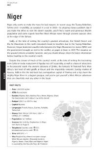 NIGER Niger Only Seems to Make the News for Bad