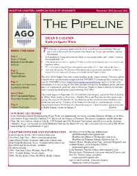 The Pipeline