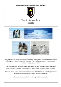 Year 5 Term 1 – Frozen