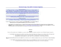 Schedule Change - Rule 240/80 - Schedule Irregularity