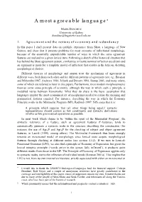 Skou Language Analysis