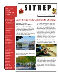 Cadet Corps Hosts Community Challenge