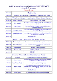 Programme (Talks, Pdf)