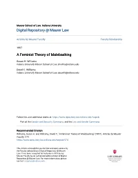A Feminist Theory of Malebashing
