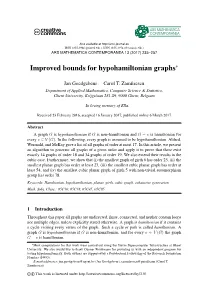 Improved Bounds for Hypohamiltonian Graphs∗
