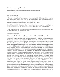 Social Dreaming Applications in Academic and Community Settings