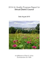 2014 Air Quality Progress Report for Stroud District Council