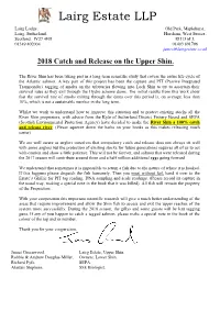 2017 Catch and Release Statement