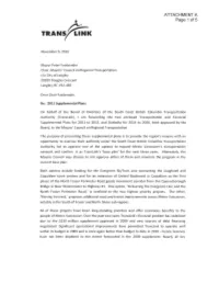 ATTACHMENT a Page 1 of 5