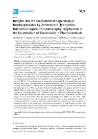 Insights Into the Mechanism of Separation Of