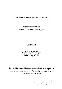 Authorities Displaced in the Novels of Russell Hoban