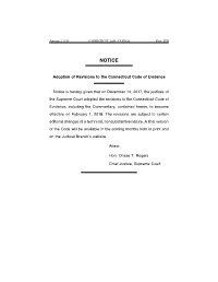 Code of Evidence