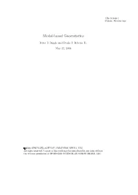Model-Based Geostatistics