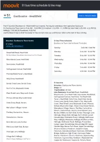 51 Bus Time Schedule & Line Route